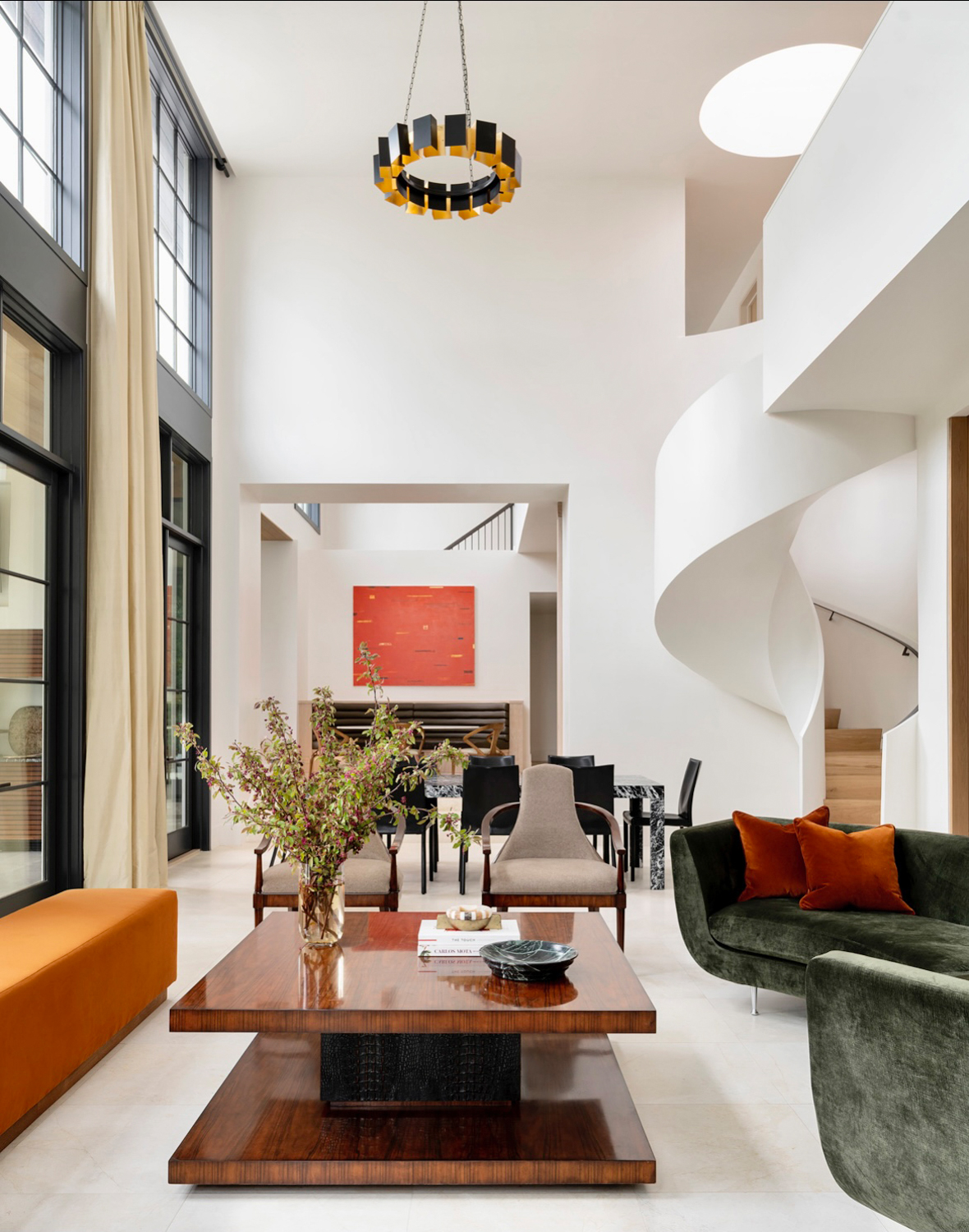 Pars Design Studio Interior Design RED Winner Modern Living Room