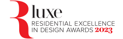 Luxe Red Awards: Residential Excellence in Design Awards 2023 logo